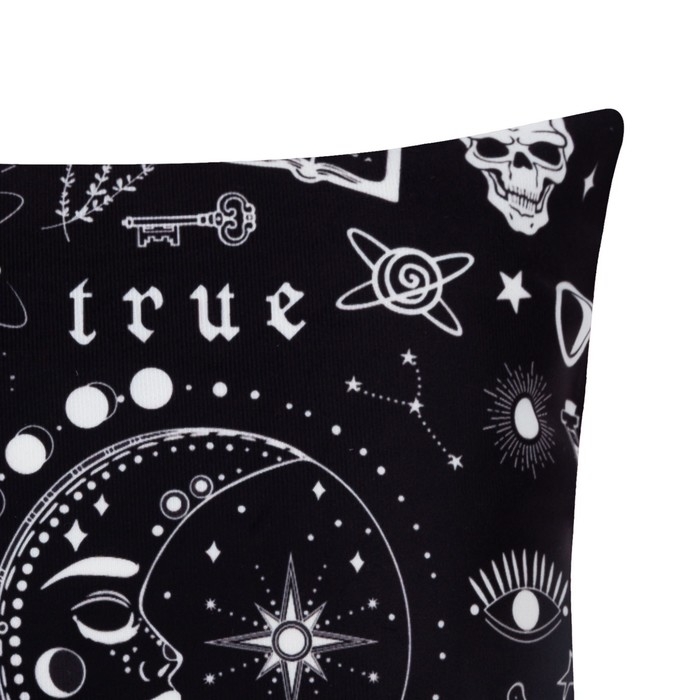 Наволочка декоративная Этель «Эзотерика» 40х40 см, 100% п/э, велюр Наволочка декоративная Этель «Эзотерика» 40х40 см, 100% п/э, велюр