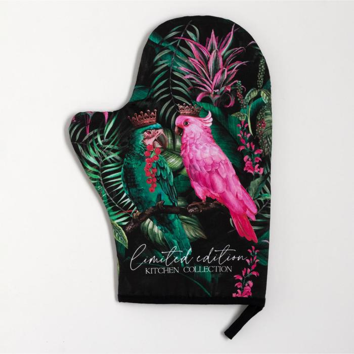 Набор кухонный &laquo;Limited edition&raquo; варежка-прихватка 20х28см, прихватка 19х19см,100% хл