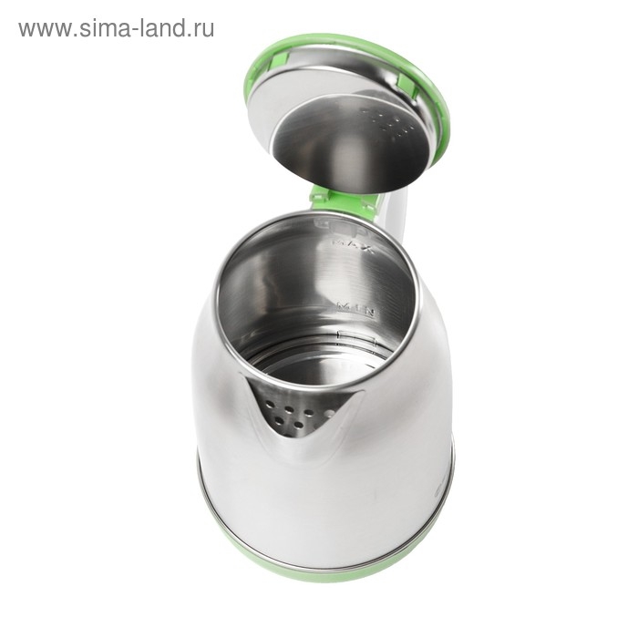 Чайник электрический Sakura SA-2147G, металл, 1.8 л, 1800 Вт, зеленый Чайник электрический Sakura SA-2147G, металл, 1.8 л, 1800 Вт, зеленый
