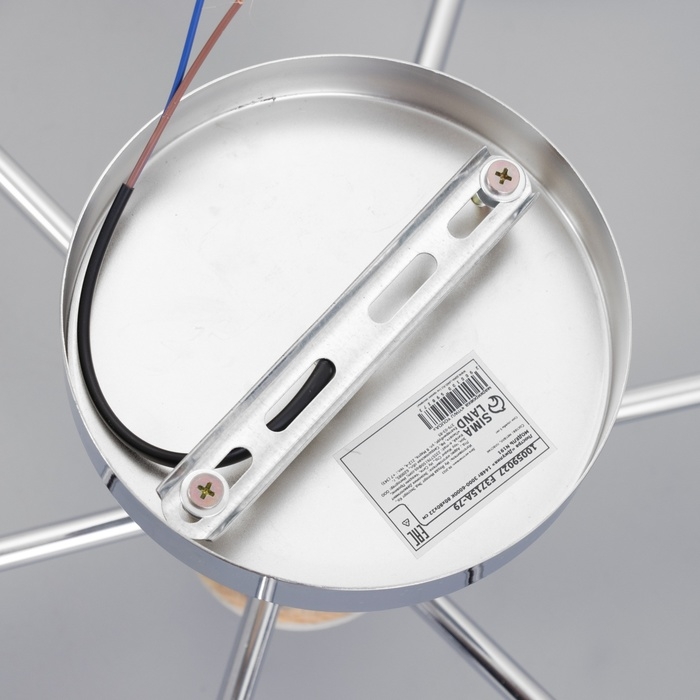 Люстра "Джулия" 6хLED 144Вт 3000-6000К бело-хромовый 80х80х22 см