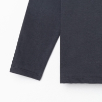 Футболка детская с дл.рук. KAFTAN "Trendy" р.34 (122-128), серый