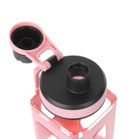 Бутылка для воды "Гава", 700 мл, 24 х7 см, розовая Бутылка для воды "Гава", 700 мл, 24 х7 см, розовая