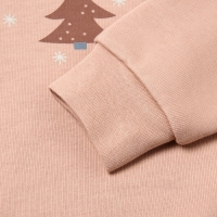 Костюм (свитшот и брюки) Крошка Я "Новогодние игрушки", рост 62-68 см