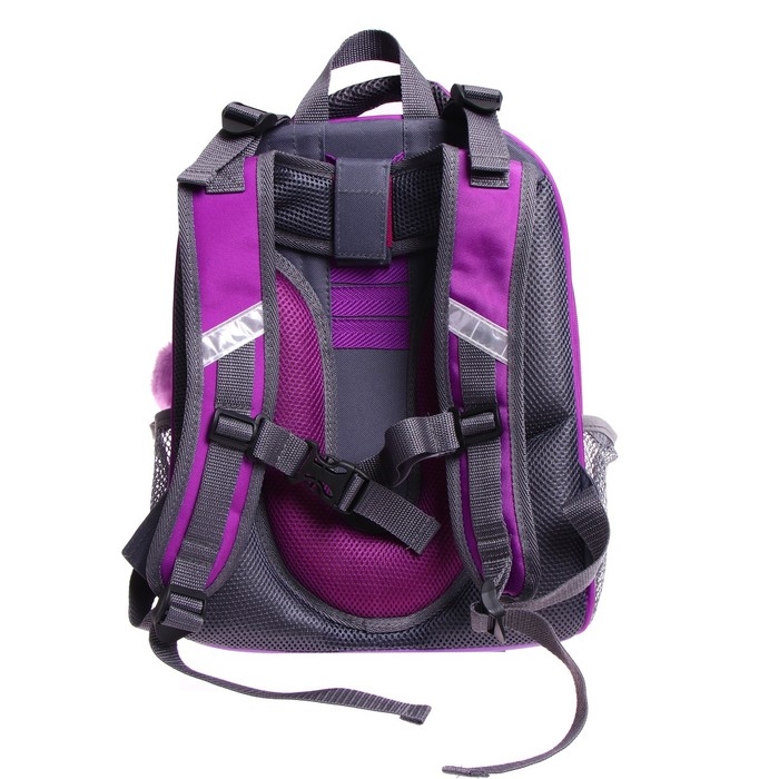 Рюкзак каркасный школьный 38 х 30 х 16 см, эргономичная спинка, Stavia Рюкзак каркасный школьный 38 х 30 х 16 см, эргономичная спинка, Stavia "Рыжий кот"