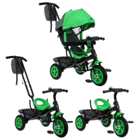 Велосипед трёхколёсный Vivat 1, цвет зелёный Велосипед трёхколёсный Vivat 1, цвет зелёный