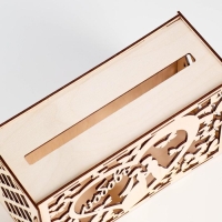 Свадебный банк "Любовь", дерево, сборный, 24х10х16 см Свадебный банк "Любовь", дерево, сборный, 24х10х16 см