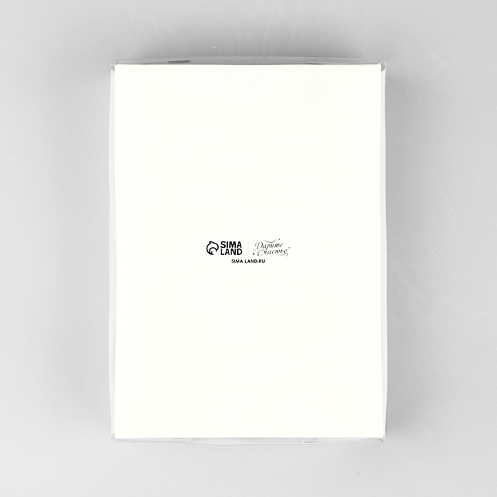 Коробка под 6 конфет с ячейками &laquo;Белая&raquo;, 10 х 14.5 х 3 см