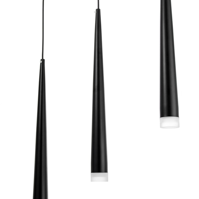 Светильник BayerLux Подвес BayerLuxной Светильник BayerLux Подвес BayerLuxной "Титан" 3хLED 9Вт 4000К черный 50х5,3х53-203см