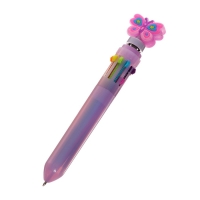 Ручка шариковая автоматическая 10-ти цветная, "Бабочка-спиннер", МИКС Ручка шариковая автоматическая 10-ти цветная, "Бабочка-спиннер", МИКС