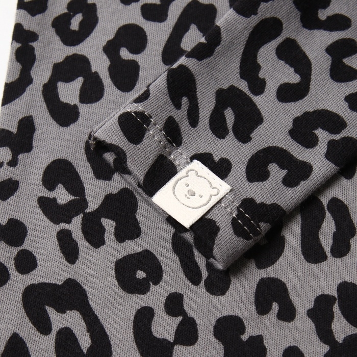 Боди с дл. рукавом Крошка Я Trendy grey, рост 80-86 см