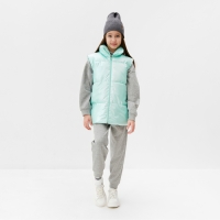 Жилет детский MINAKU, цвет зелёный, рост 122 см