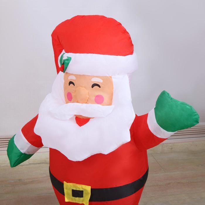 Надувная фигура Надувная фигура "Дед Мороз" машет рукой, 90 см