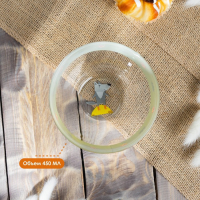 Набор детской посуды Доляна &laquo;Лесные забавы&raquo;, 3 предмета: миска 450 мл, тарелка d=20 см, кружка 200 мл