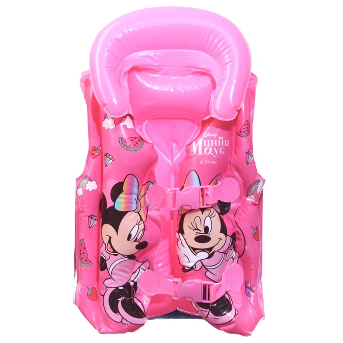 Жилет надувной &laquo;Минни Маус&raquo;, для плавания, детский, цвет розовый