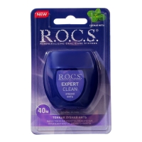 Зубная нить R.O.C.S. EXPERT CLEAN, 40 м Зубная нить R.O.C.S. EXPERT CLEAN, 40 м