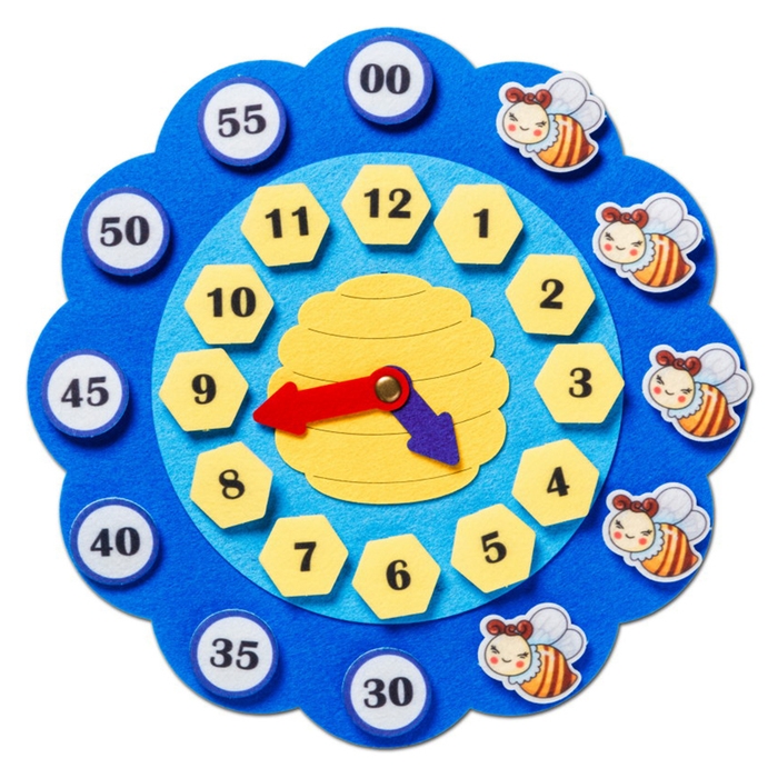 Счётный материал &laquo;Пчёлкины часики&raquo;