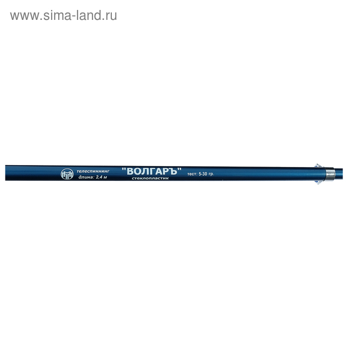 Спиннинг телескопический &laquo;Волгаръ&raquo;, тест 5-30 г, длина 2.4 м