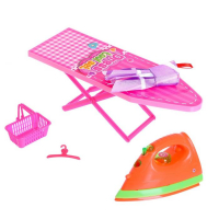 Набор для глажения «Доска и утюг», со световыми и звуковыми эффектами, МИКС Набор для глажения «Доска и утюг», со световыми и звуковыми эффектами, МИКС