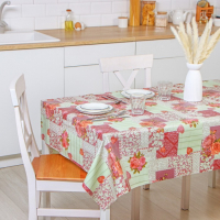 Клеёнка на стол Доляна, на нетканой основе, ширина 137 см, общая толщина 0,19 мм, рулон 20 м Клеёнка на стол Доляна, на нетканой основе, ширина 137 см, общая толщина 0,19 мм, рулон 20 м