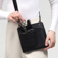 Сумка для мастера 19 &times; 18,5 см, длина ремня 105 см, цвет чёрный