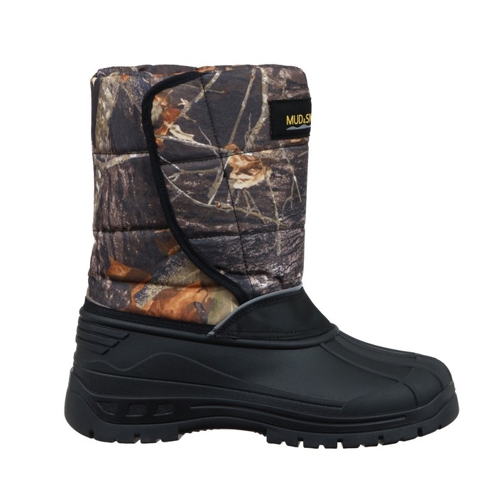 Сапоги комбинированные зимние (сноубутсы), ТЭП, -5&deg;С, камуфляж, размер 46