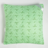 Подушка "Этель" , подстёжка &mdash; бамбук, 70х70 см, тик