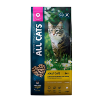 Сухой корм "ALL CATS" для взрослых кошек, курица, 2,4 кг Сухой корм "ALL CATS" для взрослых кошек, курица, 2,4 кг