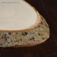 Спил осины, косой, 55х24 ±2см Спил осины, косой, 55х24 ±2см