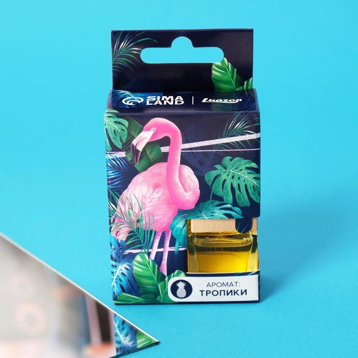 Ароматизатор подвесной в бутылочке, размер XXL &laquo;Тропики&raquo;