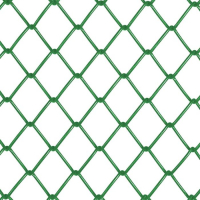 Сетка-рабица ячейка 50х50мм, толщина 2,6мм, с полимерным покрытием, зелёная (рулон 1,5х10м) Сетка-рабица ячейка 50х50мм, толщина 2,6мм, с полимерным покрытием, зелёная (рулон 1,5х10м)