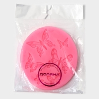 Молд Доляна «Шесть бабочек», силикон, 8,4×7,5 см, цвет МИКС Молд Доляна «Шесть бабочек», силикон, 8,4×7,5 см, цвет МИКС