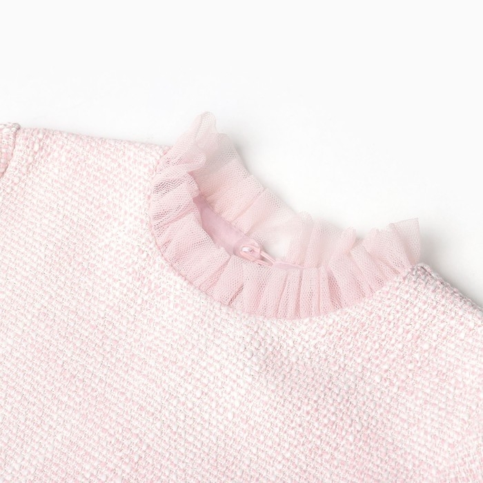 Платье для девочки MINAKU: PartyDress, цвет розовый, рост 134 см