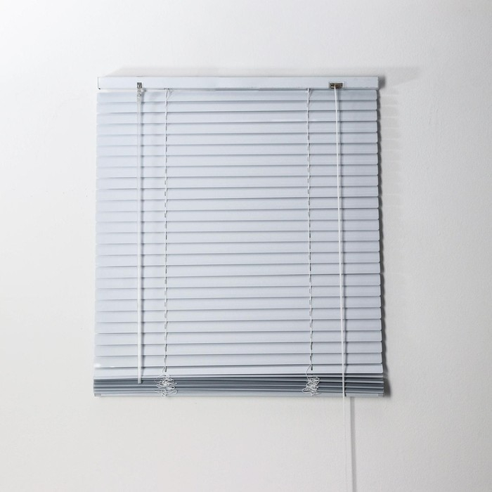Жалюзи горизонтальные 60&times;160 см, цвет белый