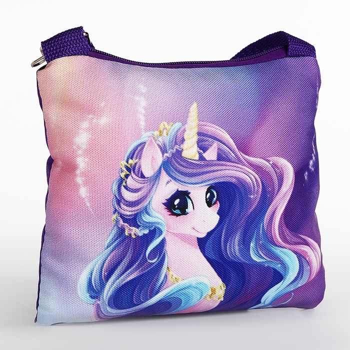 Набор подарочный для девочки Набор подарочный для девочки "Единорог", сумка, блокнот