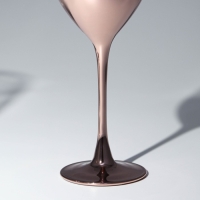 Набор стеклянных бокалов для вина &laquo;Электрическая медь&raquo;, 270 мл, 4 шт