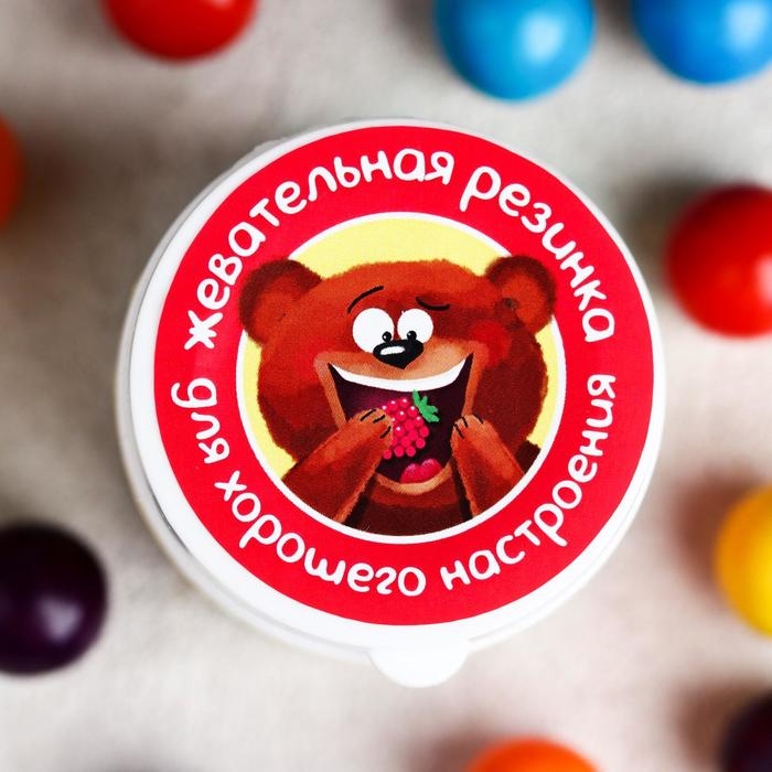 Жевательная резинка &laquo;Антигрустин&raquo;: со вкусом тутти-фрутти, 40 г.