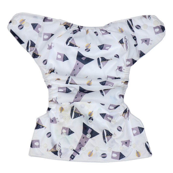 Трусики-подгузник, многоразовый «Кораблик», Крошка Я Трусики-подгузник, многоразовый «Кораблик», Крошка Я