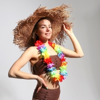 Гавайское ожерелье &laquo;Радуга цветов&raquo;