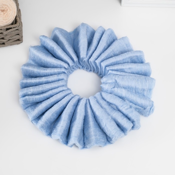 Вата Зиг-Заг для творчества 100 г синяя МИКС