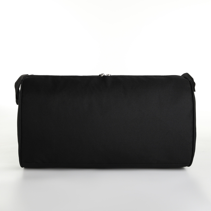 Сумка спортивная на молнии, регулируемый ремень, средний размер, цвет чёрный/серый Сумка спортивная на молнии, регулируемый ремень, средний размер, цвет чёрный/серый