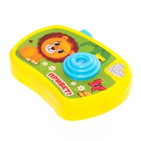 Фотоаппарат с проектором &laquo;Дружный зоопарк&raquo;, 8 картинок, световые эффекты