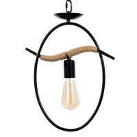 Светильник BayerLux "Киотт" 1хЕ27 черный 28х10х63см