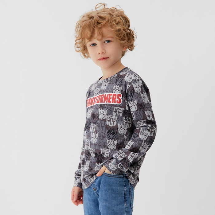 Футболка с длинным рукавом "Transformers", рост 134-140
