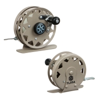 Катушка инерционная, металл, 2 подшипника, диаметр 5.5 см, цвет коричневый, TL55A Катушка инерционная, металл, 2 подшипника, диаметр 5.5 см, цвет коричневый, TL55A