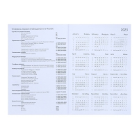 Ежедневник датированный 2024 года, А5, 176 листов, Attomex.Regent, обложка бумвинил, ляссе, блок 70 г/м2, синий Ежедневник датированный 2024 года, А5, 176 листов, Attomex.Regent, обложка бумвинил, ляссе, блок 70 г/м2, синий