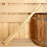 Веник массажный для бани с тонкими прутьями Relax, 57 см Веник массажный для бани с тонкими прутьями Relax, 57 см