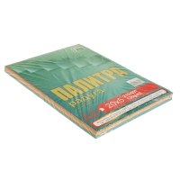 Бумага цветная А4 100л Палитра колор Интенсив 5 цветов 120г/м2 Бумага цветная А4 100л Палитра колор Интенсив 5 цветов 120г/м2