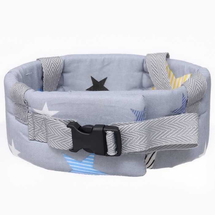 Вожжи детские №1, Звезды, цвет серый Вожжи детские №1, Звезды, цвет серый