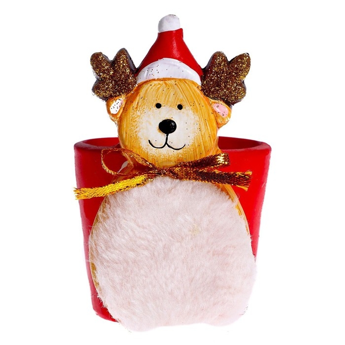 Новый год! Набор для опытов &laquo;Выращиваем травку&raquo;, олень