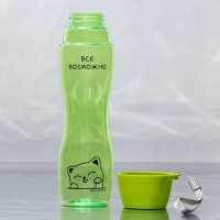 Бутылка для воды &laquo;Всё возможно&raquo;, 460 мл